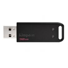 金士頓（Kingston）USB2.0 DT20電腦系統(tǒng)優(yōu)盤商務(wù)辦公汽車載高速U盤 黑色時(shí)尚32G