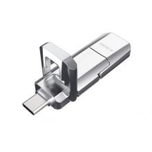 愛(ài)國(guó)者（aigo）512GB USB3.1 Type-C雙U口 高速固態(tài)U盤(pán) U393 讀520MB/s 寫(xiě)420MB/s 手機(jī)U盤(pán) 狂飆移動(dòng)固態(tài)硬盤(pán)