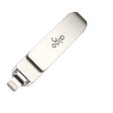 愛國者（aigo）256GB Lightning USB3.0  U371 銀色 手機(jī)電腦兩用