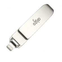 愛國者（aigo）64GB Lightning USB3.0 U盤 U371 銀色 手機電腦兩用
