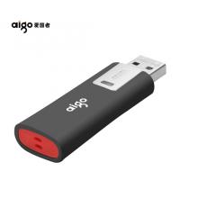 愛國者（aigo）8GB USB2.0 U盤 L8202寫保護 黑色 防病毒入侵 防誤刪