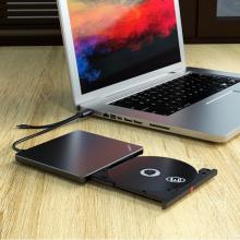 聯(lián)想ThinkPad光驅(qū) 筆記本臺式機USB 超薄外置移動光驅(qū)DVD刻錄機 超薄USB/TYPE-C雙接口升級款