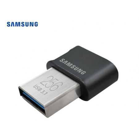 三星（SAMSUNG）256GB USB3.1 U盤(pán) FIT升級(jí)版+ 黑色 讀速300MB/s 高速車(chē)載（Gen 1）