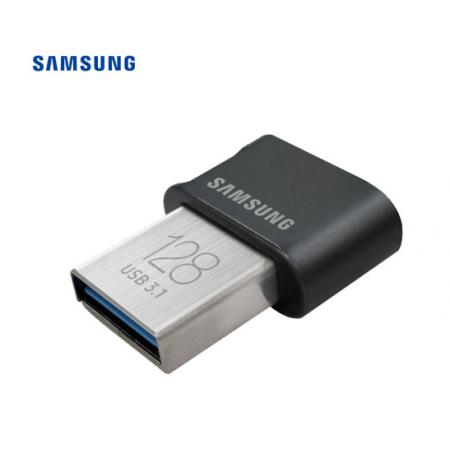 三星（SAMSUNG）128GB USB3.1 U盤 FIT升級版+ 黑色 讀速300MB/s高速車載迷你（Gen 1）
