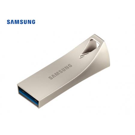 三星（SAMSUNG）128GB USB3.1 U盤(pán) BAR升級(jí)版+ 香檳銀 讀速300MB/s 高速便攜（Gen 1）