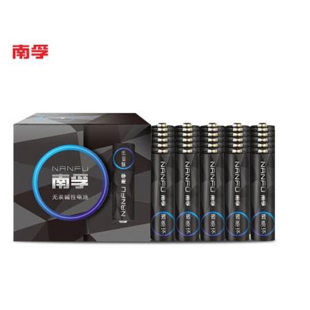 南孚(NANFU)5號(hào)堿性電池30粒 黑標(biāo)款Blacklabel 新舊不混 適用于電動(dòng)玩具/鼠標(biāo)/鍵盤(pán)/體重秤/遙控器等 LR6