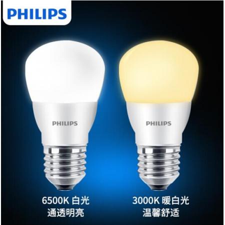 飛利浦 白光E27-10W LED燈泡