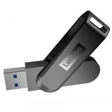 聯(lián)想（Lenovo）64GB USB3.0（USB3.1 Gen1) U盤 X3 深空黑 全金屬電腦車載高速優(yōu)盤 360度旋轉(zhuǎn)