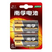 南孚(NANFU) 2號 堿性干電池 2粒/卡 24粒/盒