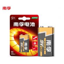 南孚(NANFU)9V堿性電池1粒裝 適用于遙控玩具/煙霧報警器/無線麥克風/萬用表/話筒/遙控器等 6LR61