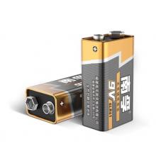 南孚(NANFU)9V堿性電池1粒裝 適用于遙控玩具/煙霧報(bào)警器/無(wú)線麥克風(fēng)/萬(wàn)用表/話筒/遙控器等 6LR61