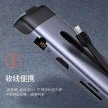 綠聯(lián) Type-C擴展塢 USB-C轉(zhuǎn)HDMI線轉(zhuǎn)換器4K投屏VGA拓展塢轉(zhuǎn)接頭網(wǎng)口分線器