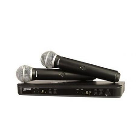 SHURE 一拖二無線話筒	BLX 288/ PG58