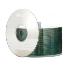 飛利浦（PHILIPS）CD-R光盤/刻錄盤 52速700M 桶裝50片