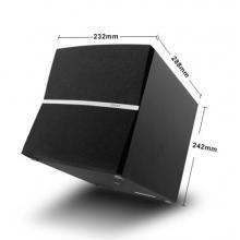 漫步者（EDIFIER）C2X 外置功放 全木質(zhì)音箱 音響 電腦音箱 黑色