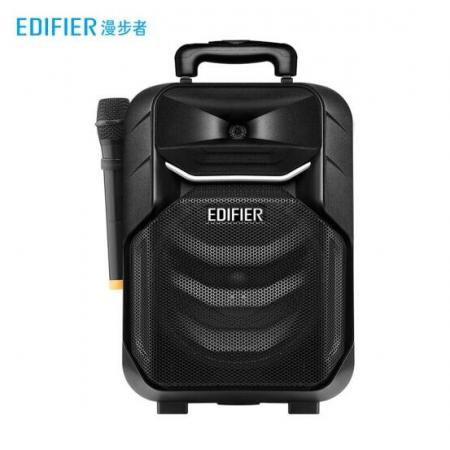 漫步者（EDIFIER）A3-8 8英寸專業(yè)移動(dòng)多媒體音響  藍(lán)牙拉桿音箱 黑色