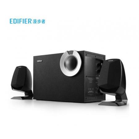 漫步者（EDIFIER）R201BT 多媒體音箱 2.1聲道 藍牙音箱 音響 電腦音箱 黑色