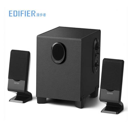 漫步者 （EDIFIER） R101V 藍牙版多媒體2.1音箱 藍牙音箱 音響 電腦音箱 黑色