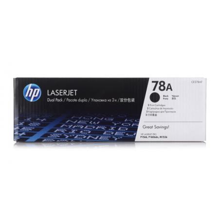 惠普（HP）CE278AF 黑色雙包硒鼓 78A（適用P1566 P1606dn M1536dnf）