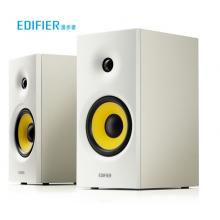 漫步者（EDIFIER）R1080BT 2.0聲道 電腦音箱 多媒體音箱 藍牙音箱 木質(zhì)音響 白色