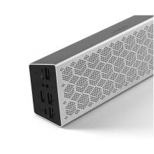 漫步者（EDIFIER） M380 多功能便攜音箱 無線藍(lán)牙音箱 長續(xù)航 藍(lán)牙5.0 便攜音箱 蘋果銀