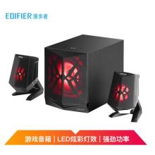 漫步者 （EDIFIER） X2 2.1聲道多媒體有源藍(lán)牙音箱 桌面電腦音箱 黑色