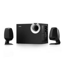 漫步者（EDIFIER）R201BT 多媒體音箱 2.1聲道 藍牙音箱 音響 電腦音箱 黑色