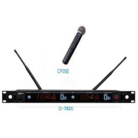 無線麥克風 C-MARK	C-782E+CF01E+CF03E 無線話筒