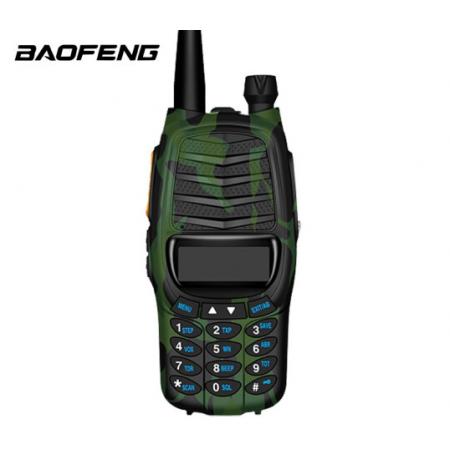 寶鋒（BAOFENG）BF-V85 迷彩 plus升級(jí)版 對(duì)講機(jī)大功率調(diào)頻雙段專業(yè)民用  寶峰戶外辦公手持臺(tái)