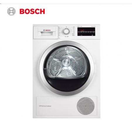 博世（BOSCH）9公斤烘干機 熱泵干衣機 除菌烘 低溫護衣 智控烘干 WTW875601W