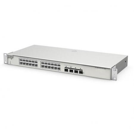 銳捷（Ruijie）三層網(wǎng)管24口千兆交換機(jī)RG-NBS5100-24GT4SFP 4個(gè)千兆光口 灰色