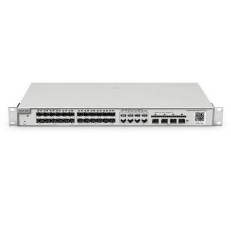 銳捷（Ruijie）二層網(wǎng)管24口千兆交換機(jī) RG-NBS3200-24SFP/8GT4XS 全光口 灰色