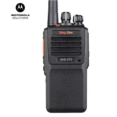 摩托羅拉（Motorola）C71 數(shù)字對講機(jī) 專業(yè)大功率商用物業(yè)手持電臺數(shù)模對講機(jī)（8小錄音版）MAG ONE C71