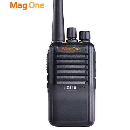 摩托羅拉（Motorola）Z418 數(shù)字對講機(jī) 商用專業(yè)強(qiáng)勁穿透大功率手持對講機(jī)MAG ONE Z418