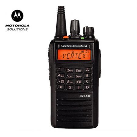 摩托羅拉（Motorola）EVX-539 數(shù)字對(duì)講機(jī) DMR全鍵盤手動(dòng)調(diào)頻數(shù)字手持電臺(tái)遠(yuǎn)距離