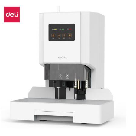 得力(deli)50mm自動(dòng)財(cái)務(wù)憑證鉚管裝訂機(jī) 激光定位會(huì)計(jì)憑證裝訂機(jī)憑證文件資料熱熔膠管打孔機(jī)33686