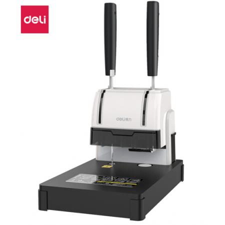 得力（deli）33015 財(cái)務(wù)憑證裝訂機(jī) 檔案打孔機(jī)