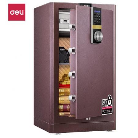 得力(deli)保險柜 高83cm辦公電子密碼保險箱 全鋼圣騎士33144