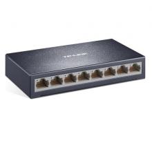 TP-LINK 8口百兆交換機(jī) 監(jiān)控網(wǎng)絡(luò)網(wǎng)線分線器 分流器 金屬機(jī)身 TL-SF1008D