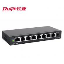 銳捷（Ruijie）鐵殼非網(wǎng)管企業(yè)級交換器 分流器網(wǎng)線分線器 RG-ES108D 8口百兆交換機(jī)