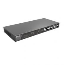 銳捷（Ruijie）RG-ES118S-LP 16口百兆接入光電上聯(lián)非網(wǎng)管型PoE交換機(jī) 黑色