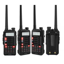 寶鋒 BAOFENG UV-6PLUS  對(duì)講機(jī)1-15公里 專業(yè)無線戶外商用民用 寶峰雙頻雙段調(diào)頻（黑色）