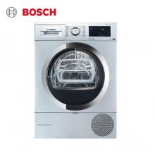 博世 BOSCH 9公斤 除菌烘干 嬰幼烘 智能滾筒干衣機(jī) 熱泵 家居互聯(lián)（銀色）WTU87RH80W