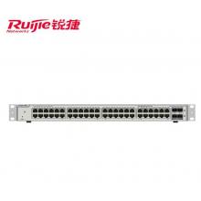 銳捷（Ruijie）三層網(wǎng)管48口千兆交換機(jī)RG-NBS5200-48GT4XS 4個萬兆光口 灰色