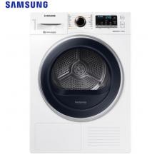 三星（SAMSUNG）9公斤熱泵烘干機(jī)干衣機(jī) 低溫護(hù)衣 衣干即停35分鐘速干DV90M5200QW/SC（白）