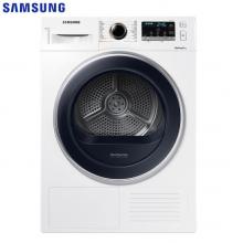 三星（SAMSUNG）8公斤熱泵烘干機(jī)干衣機(jī) 衣干即停 低溫護(hù)衣35分鐘速干DV8WM5010QW/SC（白）