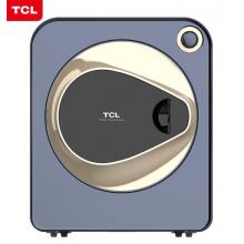 TCL 2.5公斤烘干機迷你滾筒干衣機 可壁掛式小烘干機 衣物護理 防皺免燙 (藝境藍)H25L100