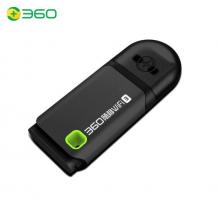 360隨身WiFi3 300M 無線網(wǎng)卡路由器 黑色