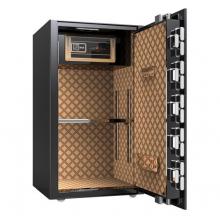 虎牌保險柜辦公全鋼電子密碼80cm入墻保管柜BGX-5/D1-80睿智黑