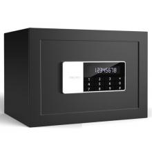 得力(deli)保險柜 高25cm小型密碼保險箱保管箱 可入墻入柜 銳劍92619